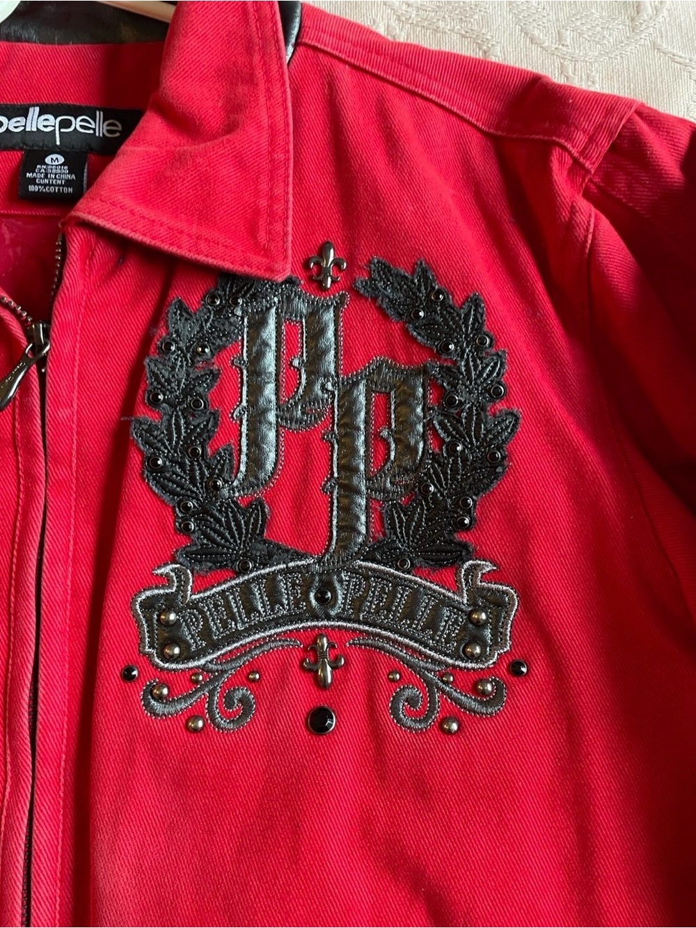 Red Pelle Pelle Jacket - Picture 5 of 8